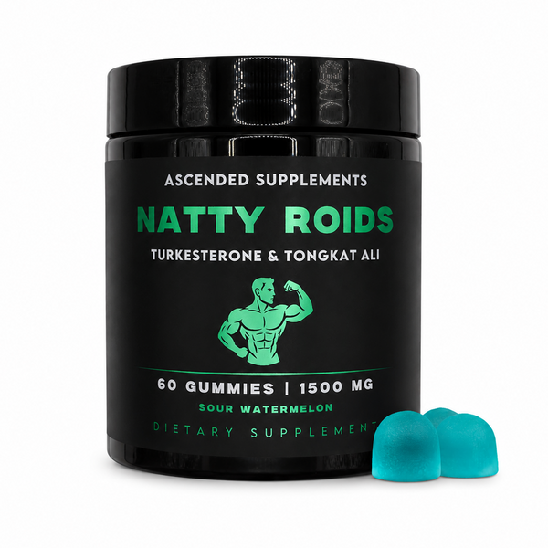 Natty Roids - Turkesterone & Tongkat Ali - Increase Testosterone, Size, Strength and Energy